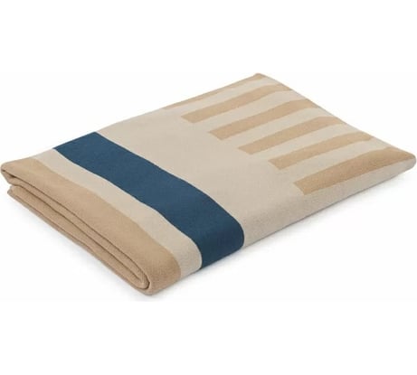 Плед Tkano из хлопка, с рисунком Tulip garden, коллекция Terra, 130x180 см TK22-TH0001