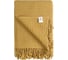 Плед Tkano из шерсти, цвета охры, коллекция Essential, 130x180 см TK23-TH0005 3