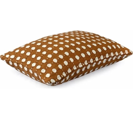 Чехол на подушку Tkano из хлопка, Polka dots, карамельного цвета, коллекция Essential, 40x60 см TK23-CC0007