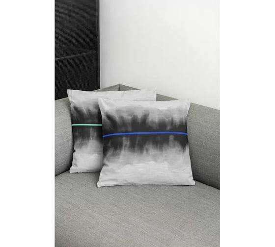 Чехол на подушку Tkano из хлопка, коллекция Slow Motion, Mint, 45x45 см TK22-CC0004