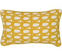 Чехол на подушку Tkano с принтом Twirl, горчичного цвета, коллекция Cuts&Pieces, 30x50 см TK21-CC0008