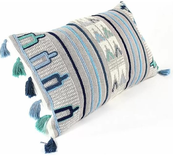 Чехол на подушку Tkano с этническим орнаментом Ethnic, 30x60 см TK18-CC0002