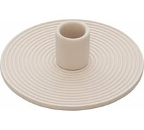 Подсвечник Tkano из каменной керамики, бежевого цвета, коллекция Essential TK23-DEC-CNH0002