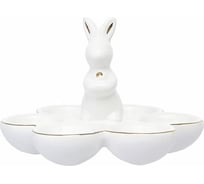 Подставка для яиц Tkano Easter Bunny, коллекция Essential, 17x17x12,5 см TK24-TW_EGH0002