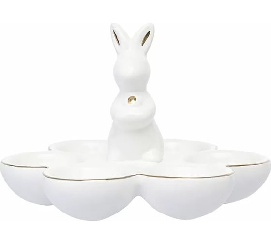 Подставка для яиц Tkano Easter Bunny, коллекция Essential, 17x17x12,5 см TK24-TW_EGH0002 1