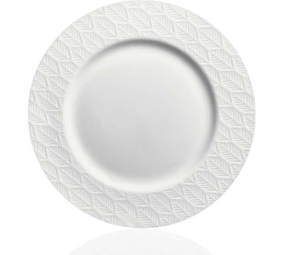 Тарелка десертная Esprado 20,6 см, твердый фарфор, palmera, 6 шт. PAL021WE301