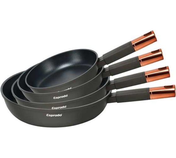 Сковорода Esprado 26x5,8 см, алюминий, ап, индукция, rossetto, es ROST26GE103