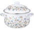 Кастрюля эмалированная Agness с эмал. крышкой серия , 3. 6 л, 22x13 см 934-633 1