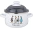 Кастрюля эмалированная Agness с эмал. крышкой серия "family farm", 1. 5 л, 16x10 см 934-620 1