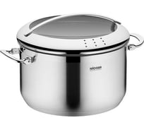 Кастрюля NADOBA TESLA со стеклянной крышкой, 24 см/6 л, 727811