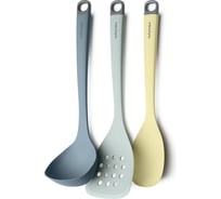 Набор кухонных силиконовых инструментов NADOBA Paulina 3 пр., 791022