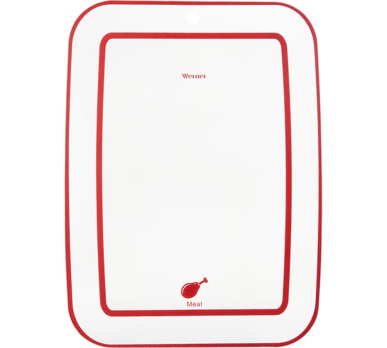 Набор из 4-х гибких разделочных досок WERNER ALLEGRO 28x21 см. Материал: пластик. Цвета: темно-розовый, желтый, зеленый, белый. 51142