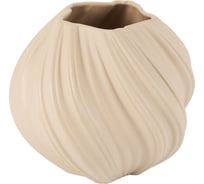 Ваза GIPFEL MONICA 17x16 см. Материал: фарфор. Цвет: бежевый. 43118