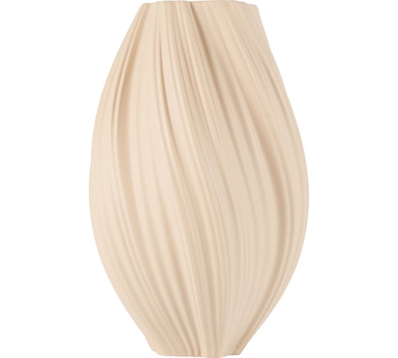 Ваза GIPFEL MONICA 20x33 см. Материал: фарфор. Цвет: бежевый. 43124