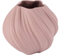 Ваза GIPFEL MONICA 17x16 см. Материал: фарфор. Цвет: розовый. 43117