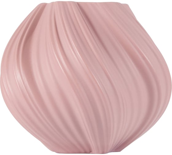Ваза GIPFEL MONICA 17x16 см. Материал: фарфор. Цвет: розовый. 43117