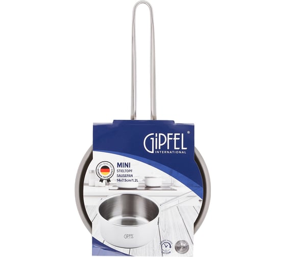 Ковш из нержавеющей стали GIPFEL Mini 14 см/0,9 л 1200