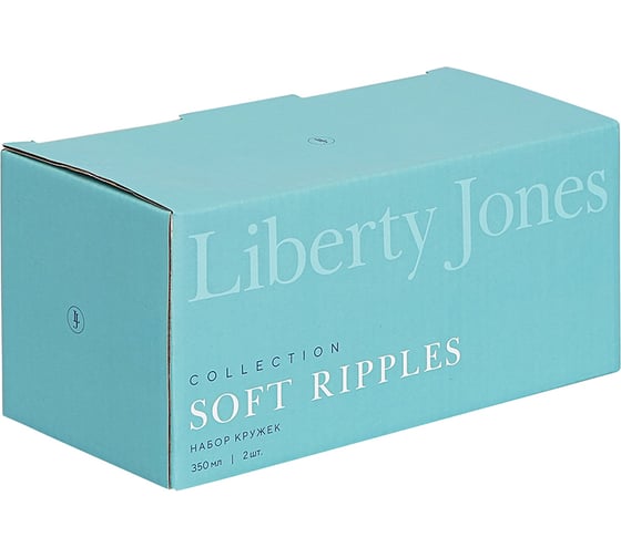 Набор кружек Liberty Jones Soft Ripples Dual Glazing, 350 мл, 2 шт. LJ00009