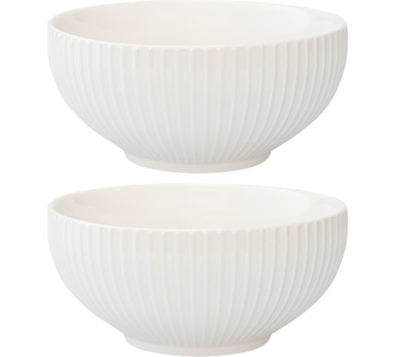 Набор салатников Liberty Jones Soft Ripples Dual Glazing, 650 мл, 2 шт. LJ000015 1
