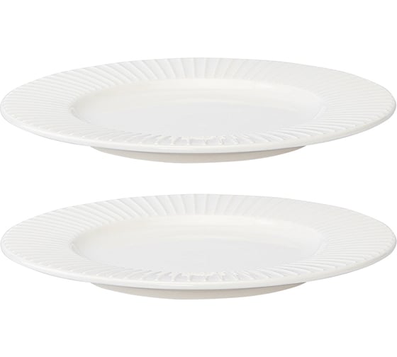 Набор тарелок Liberty Jones Soft Ripples Dual Glazing, диаметр 16 см, 2 шт. LJ000012