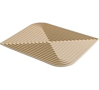 Коврик для сушки посуды Smart Solutions Dry Flex, 34,5x31,5 см, бежевый SS000088
