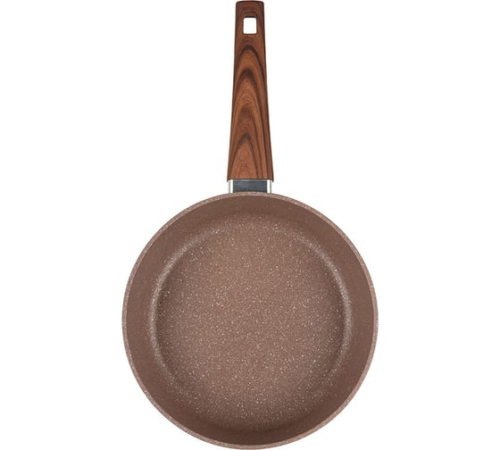 Сотейник Mallony NATURA из кованого алюминия, с мраморным покрытием, 24 см 106818