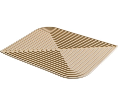 Коврик для сушки посуды Smart Solutions Dry Flex, 34,6x44,6 см, бежевый SS0000124