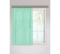 Штора-тюль Witerra глянец 140х180 см изумруд 109710