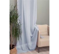 Штора-тюль Witerra лен 200х275 см голубой 00000068441