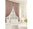 Комплект штор для кухни Witerra Дороти 280x180 какао 1