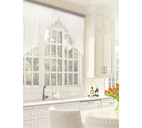 Комплект штор для кухни Witerra Дуо 300x120 белый