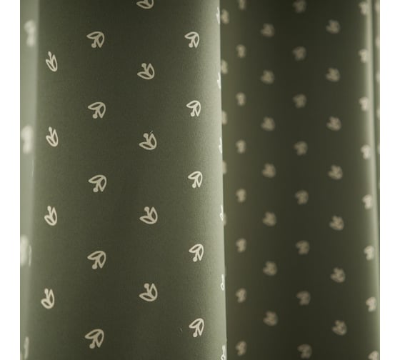 Штора Witerra блэкаут W печать 0044 хаки 150х180 1 шт 109165