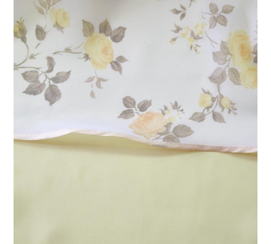 Штора для кухни Witerra 160x280 см, светло-желтый 45925