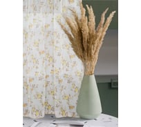 Штора Witerra кухня вуаль-печать 145x150 см золото
