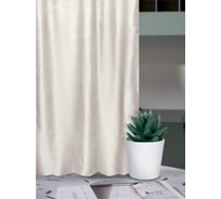 Штора портьерная для кухни Witerra жаккард Бамбук светло-бежевый 150х260 1 шт 110218