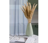 Штора-тюль Witerra лен 140х180 см голубой 00000073220