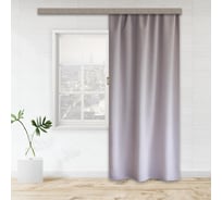 Штора портьерная Witerra жаккард однотонный розовый 135х180 1 шт 109602