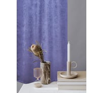 Штора портьерная Witerra канвас-велюр фиолетовый ирис 135х180 1 шт 00000073021