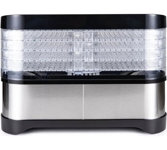 Сушилка для овощей и фруктов BQ FD1000 черный-стальной 86192012