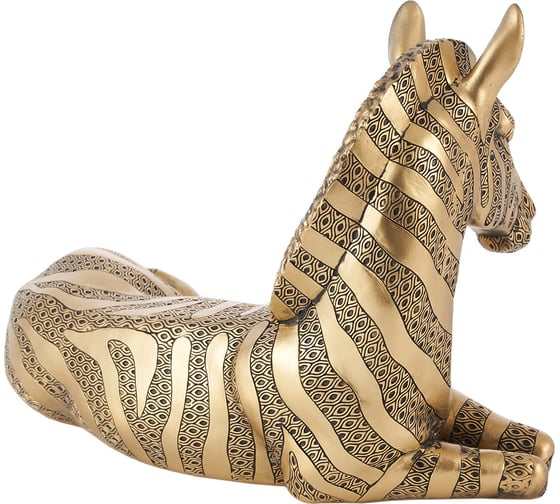 Статуэтка Gipfel GOLDEN ZEBRA. Цвет: золотистый. Материал: полирезина. 43080