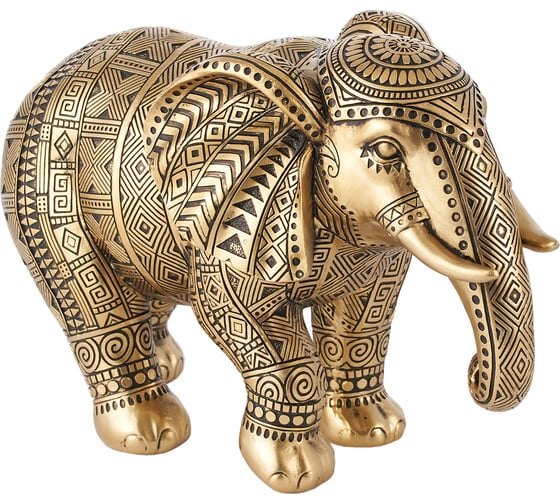 Статуэтка Gipfel GOLDEN ELEPHANT. Цвет: золотистый. Материал: полирезина. 43066 1