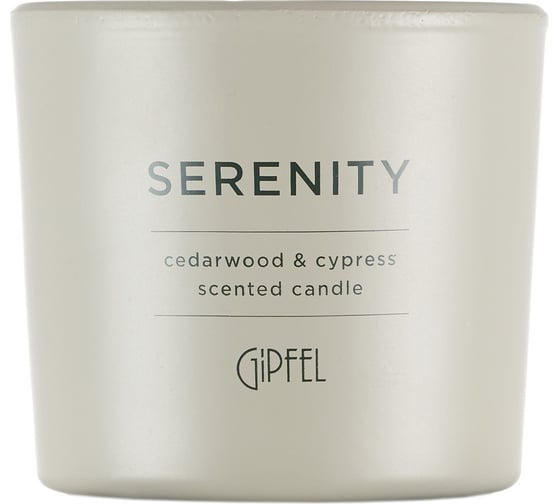Свеча ароматическая Gipfel CEDAR & CYPRES 750 мл. Состав: парафин, воск. 42917