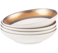 Набор розеток Gipfel HERMES 50мл, 4 шт. Материал: костяной фарфор. Цвет: белый. 41475