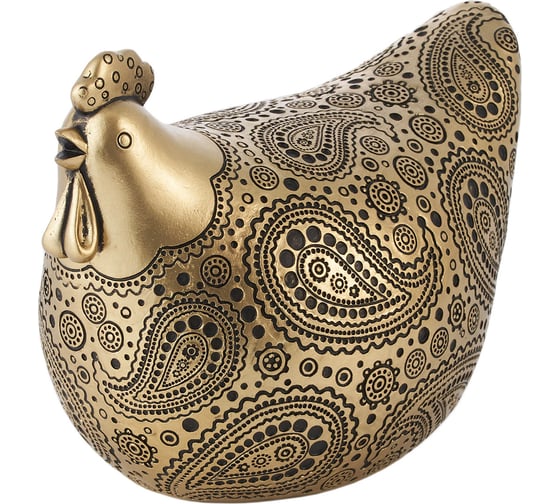 Статуэтка Gipfel GOLDEN HEN. Цвет: золотистый. Материал: полирезина. 43064 1