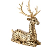 Статуэтка Gipfel GOLDEN DEER. Цвет: золотистый. Материал: полирезина. 43079
