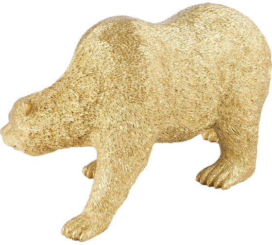 Статуэтка Gipfel GOLDEN BEAR. Цвет: золотистый. Материал: полирезина. 43075