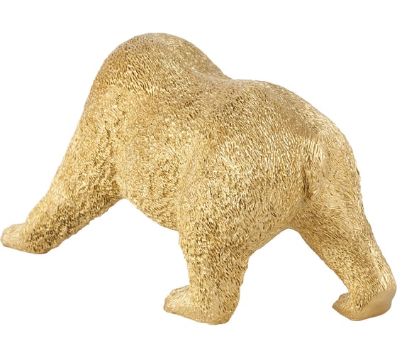 Статуэтка Gipfel GOLDEN BEAR. Цвет: золотистый. Материал: полирезина. 43075