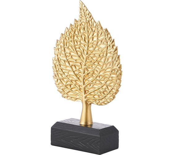 Статуэтка Gipfel GOLDEN LEAF. Цвет: золотистый. Материал: полирезина. 43084 1
