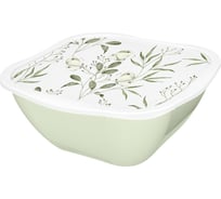 Салатник с крышкой Ланч-бокс Phibo с декором perfect 4,5л (зеленый) 435234909