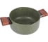Кастрюля WERNER ORGANIC FOREST STYLE 20x9,0 см/2,8 л с индукционным дном, с двухслойным антипригарным покрытием Pfluon, бакелитовая ручка с покрытием Soft Touch. Цвет: зеленый. Материал: прессованный алюминий. Толщина стенок и дна: 2,6 мм. 51457 4